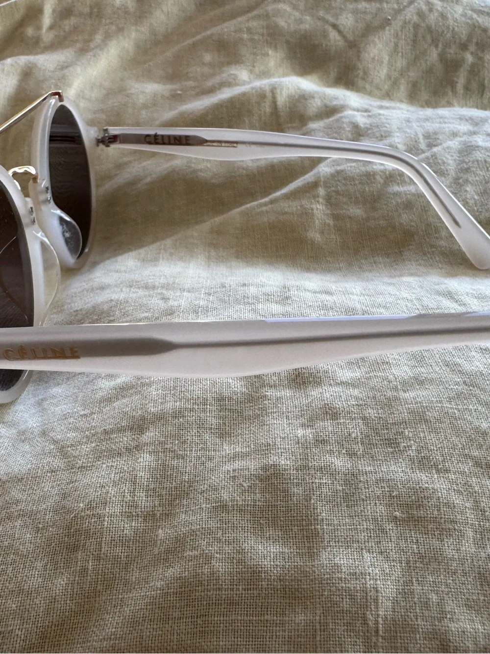Celine Thin Ella sunglasses - pink frames w amber/brown lenses